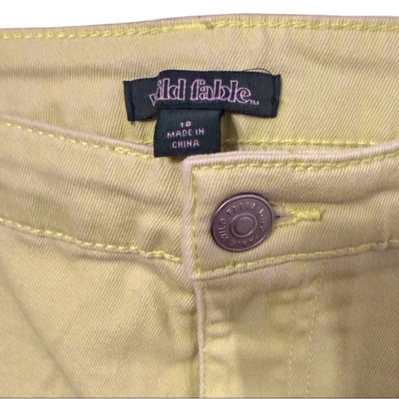 Wild Fable Neon Green Jean Shorts - Picture 4 of 4